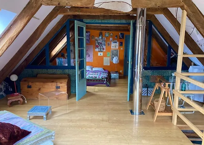 Havre De Paix Renove Avec Amour, Espace Yoga . Ferienhaus Jou-sous-Monjou